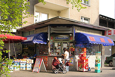 Köln-Mülheim - Büdchen Frankfurter Str./Ecke Elisabeth-Breuer-Str.